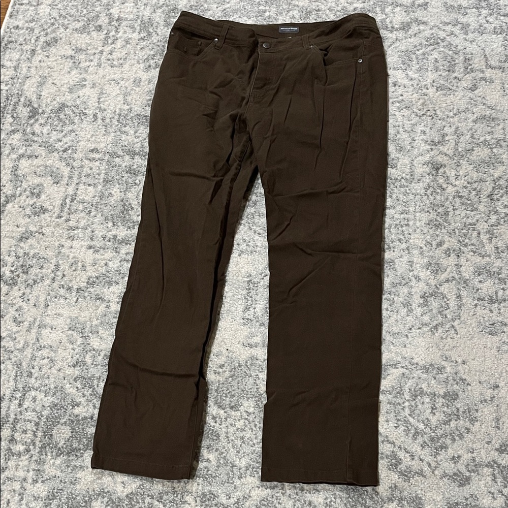 Southern Marsh Dark Brown Chinos